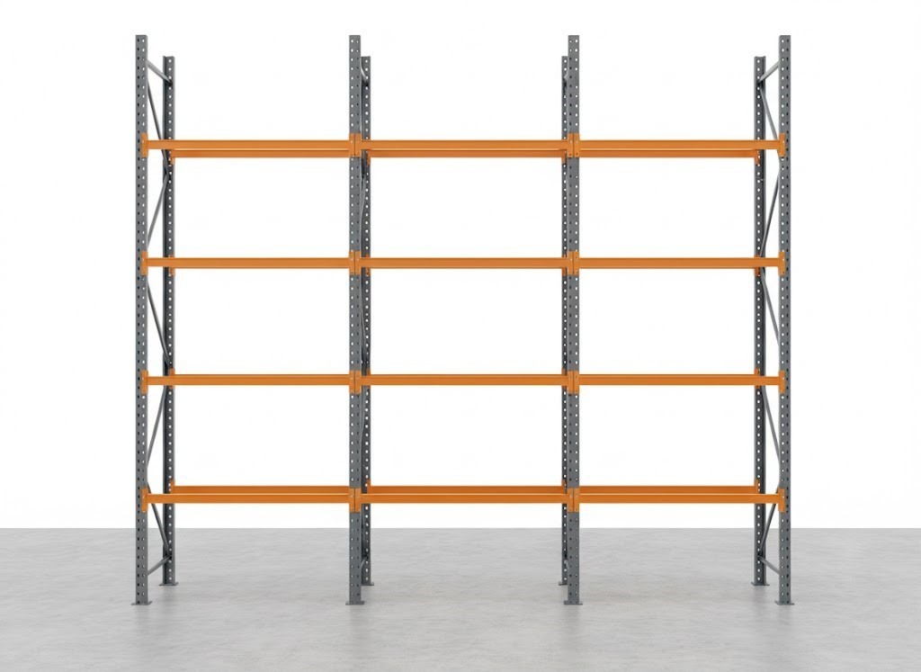 EXCEL CANTILEVER RACKING HEAVY DUTY SINGLE SIDED DOUBLE BAY WAREHOUSE STORAGE