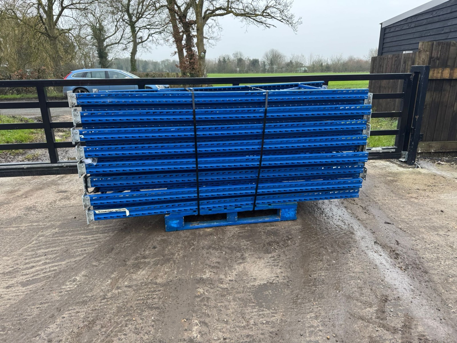 Link 51 warehouse agriculture frames beams Used Material Handling pallet racking