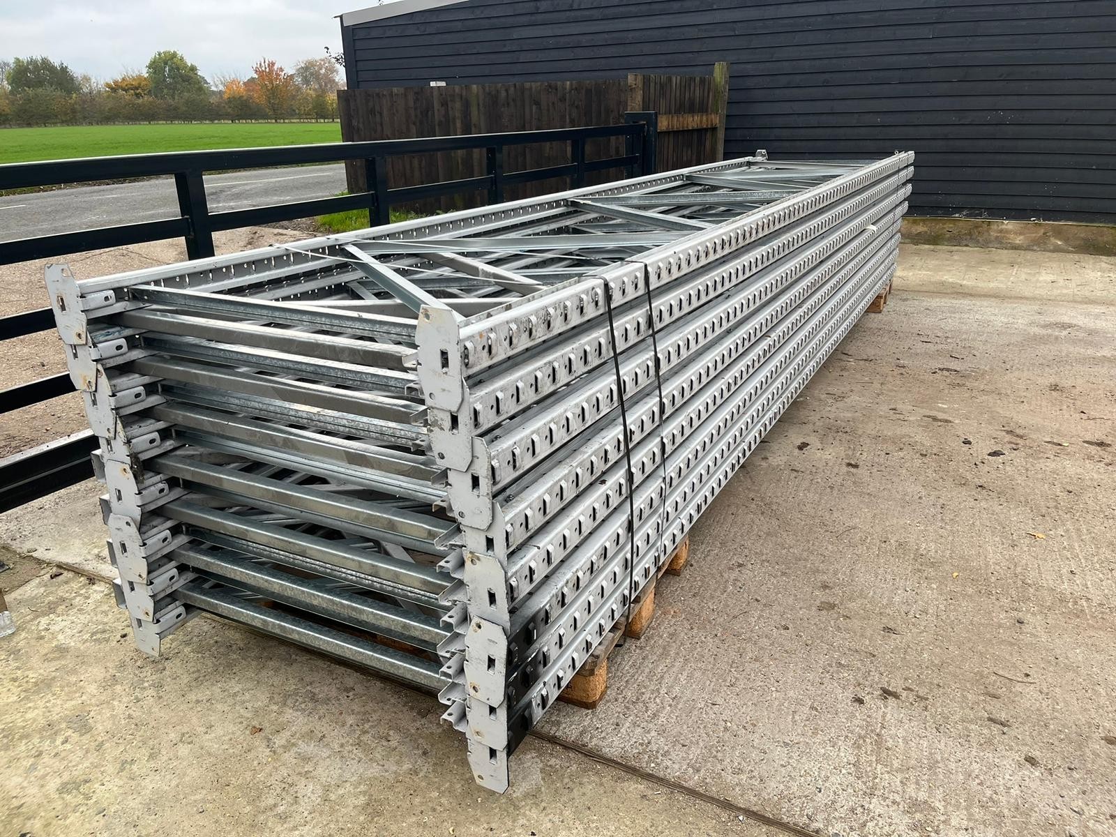 STOW PALLET RACKING STORAGE INDUSTRIAL WAREHOSUE GARAGE WORKSHOP FRAMES ...