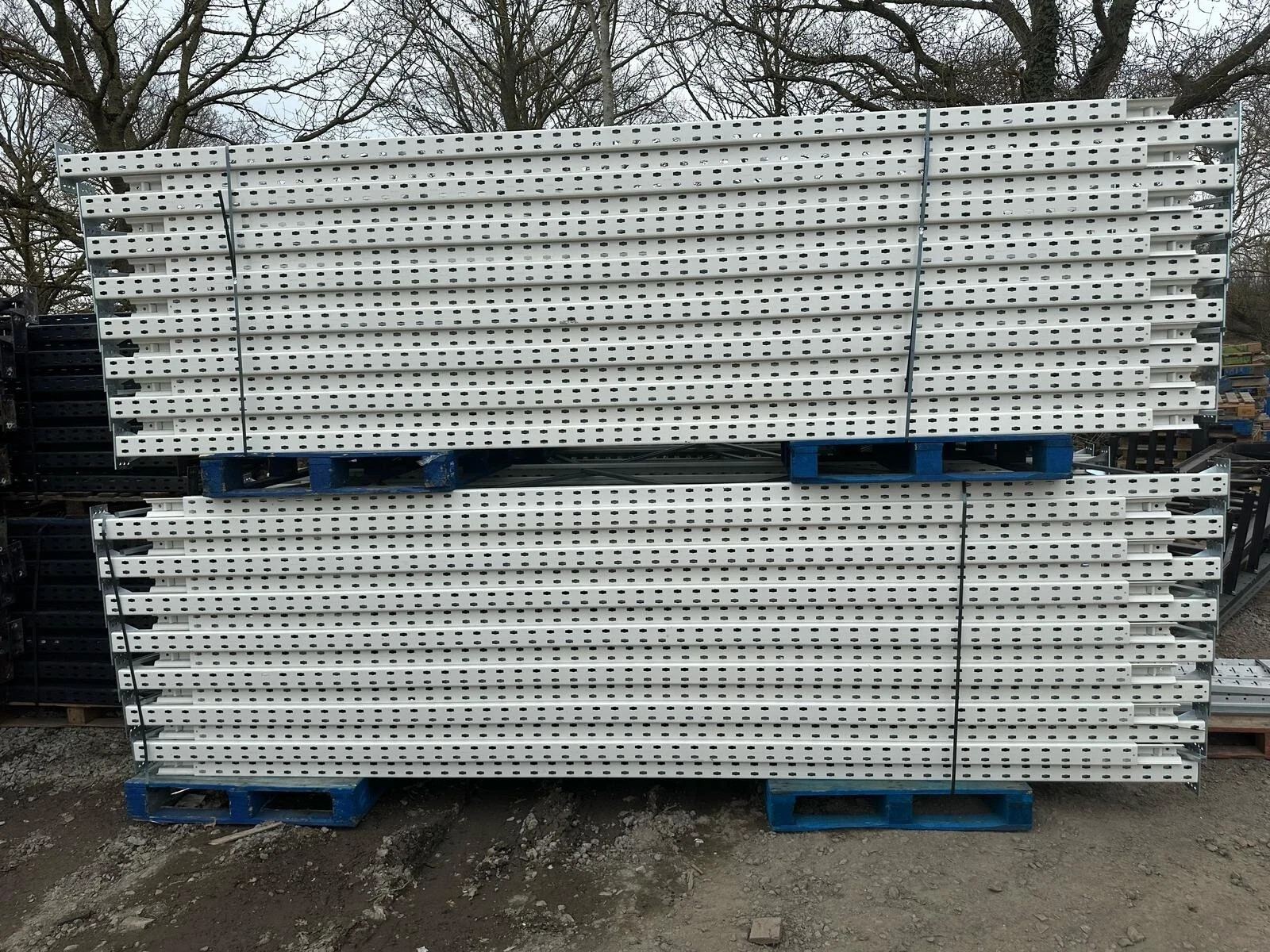 Mecalux Warehouse Pallet Racking Bay 9m x 0.9m Frames & 2700mm Beams