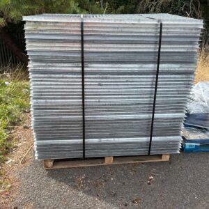 Heavy Duty Galvanised Mesh Walkway Mezzanine Flooring Grates 1.34m x 0.9m